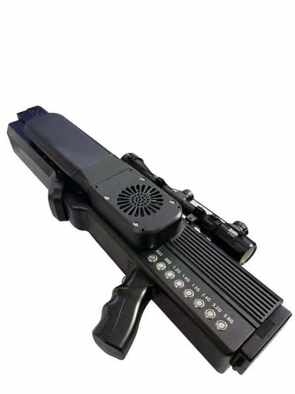  湛河手持便携式枪型低空防御反制八通道